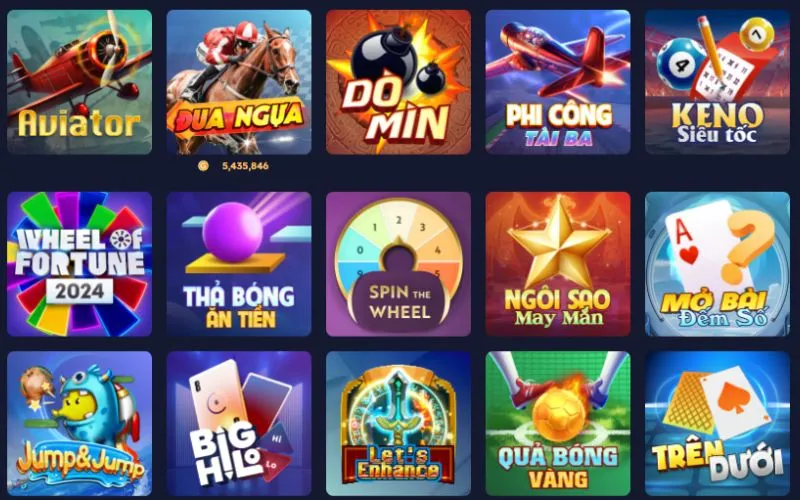 Tham gia game nhanh, nhận thưởng siêu tốc